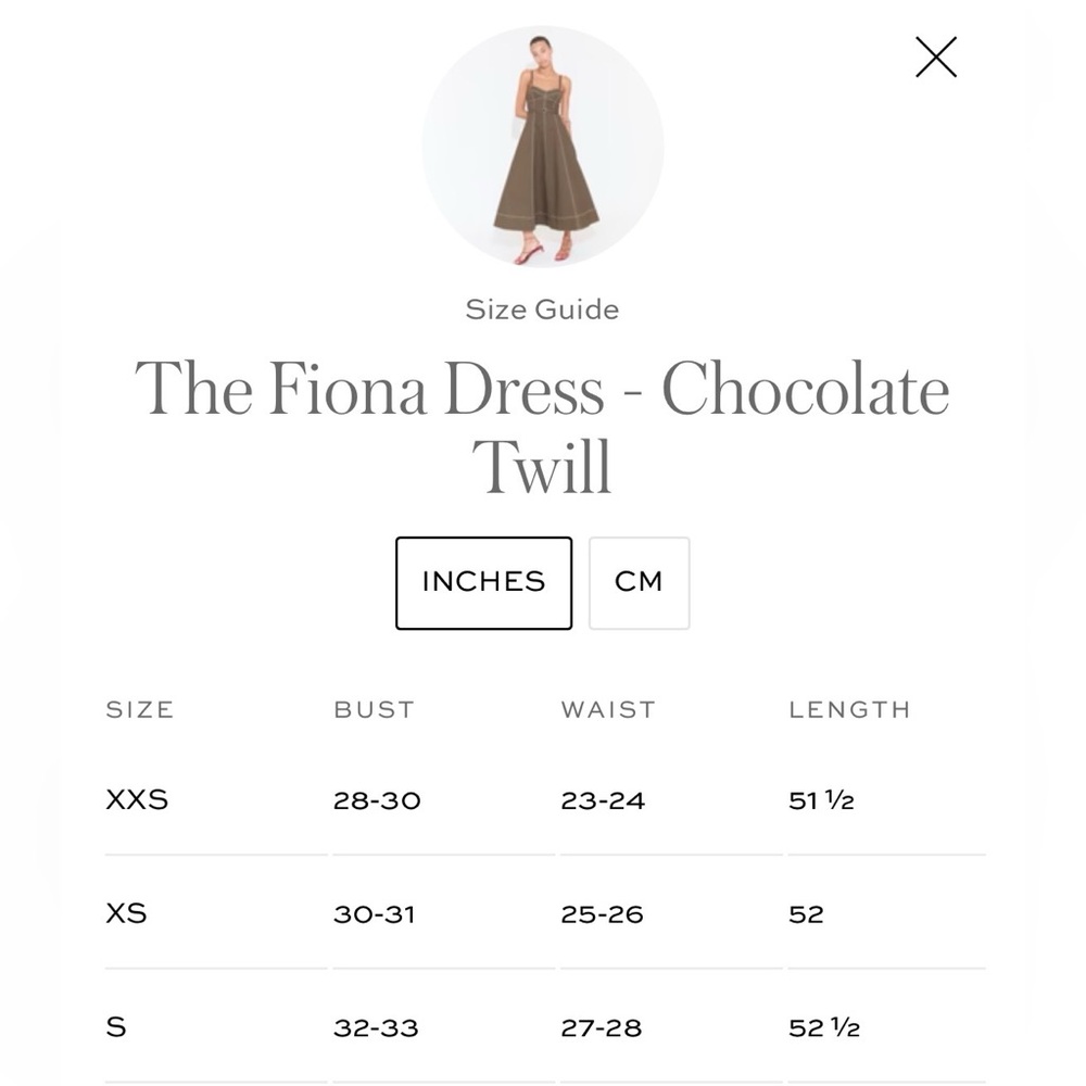 Hill house The Fiona Dress - Chocolate Twill Midi Dress - Picture 5 of 12